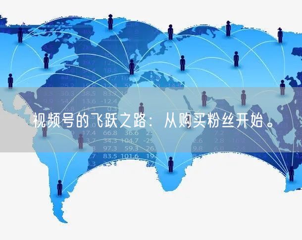 视频号的飞跃之路:从购买粉丝开始。