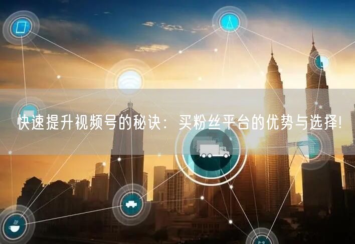 快速提升视频号的秘诀:买粉丝平台的优势与选择!