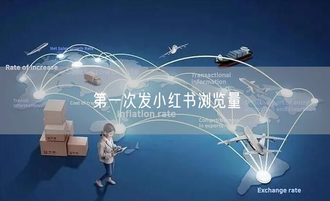 第一次发小红书浏览量