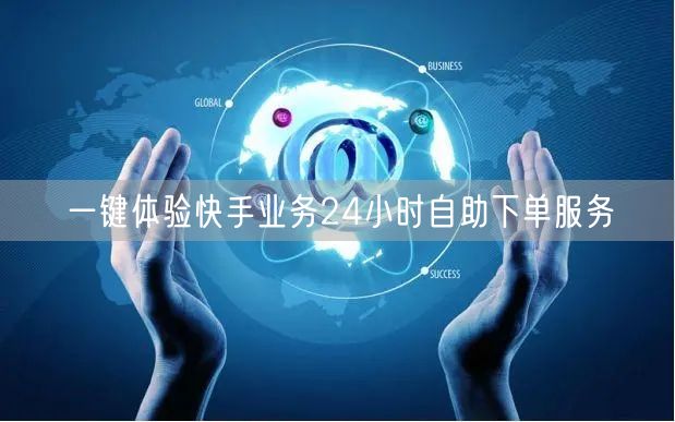 一键体验快手业务24小时自助下单服务
